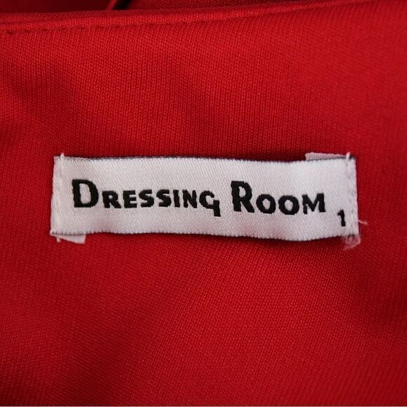 Dressing Room style# 1878 Deep-V Beaded Bodice Dress With Train - Women's Size 1 - Picture 7 of 12